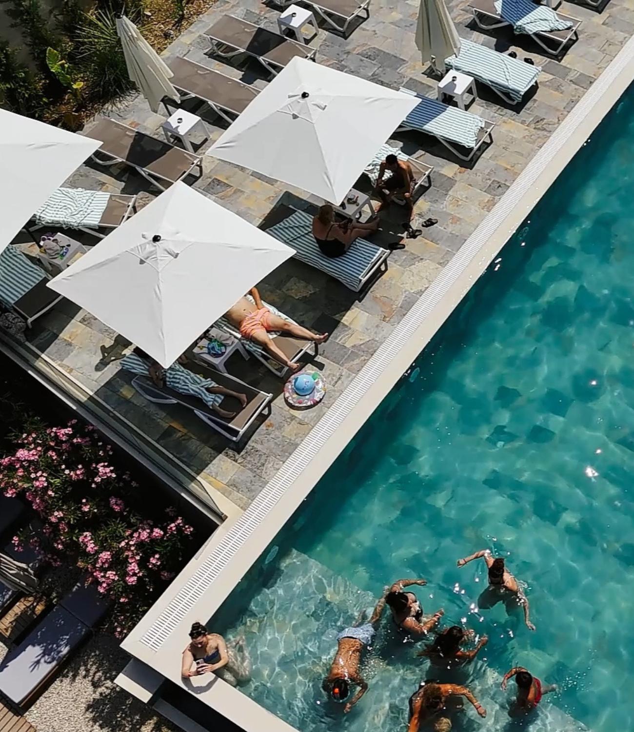 Dukes Albania Hotel Radhimë Exterior foto