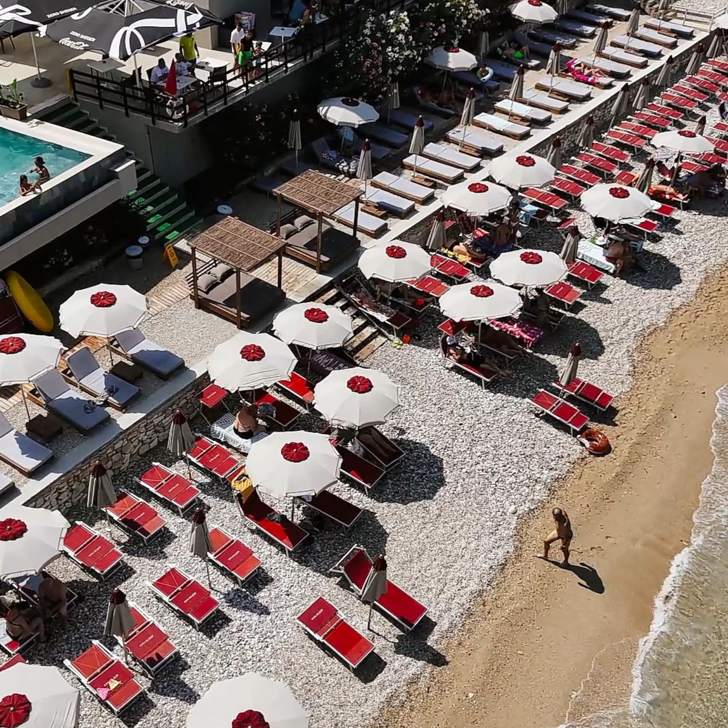 Dukes Albania Hotel Radhimë Exterior foto